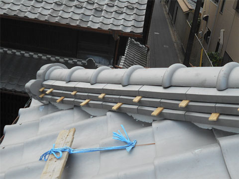 犬山市での屋根葺き替え工事