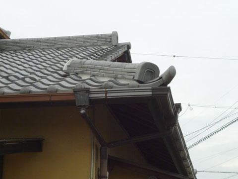 愛知県丹羽郡扶桑町の屋根漆喰工事