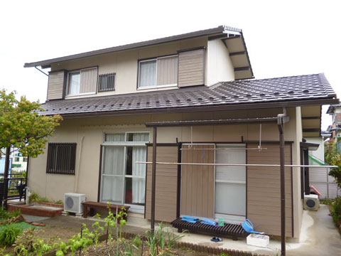 愛知県犬山市の屋根葺き替え工事