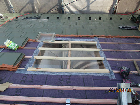 犬山市の屋根葺き替え工事